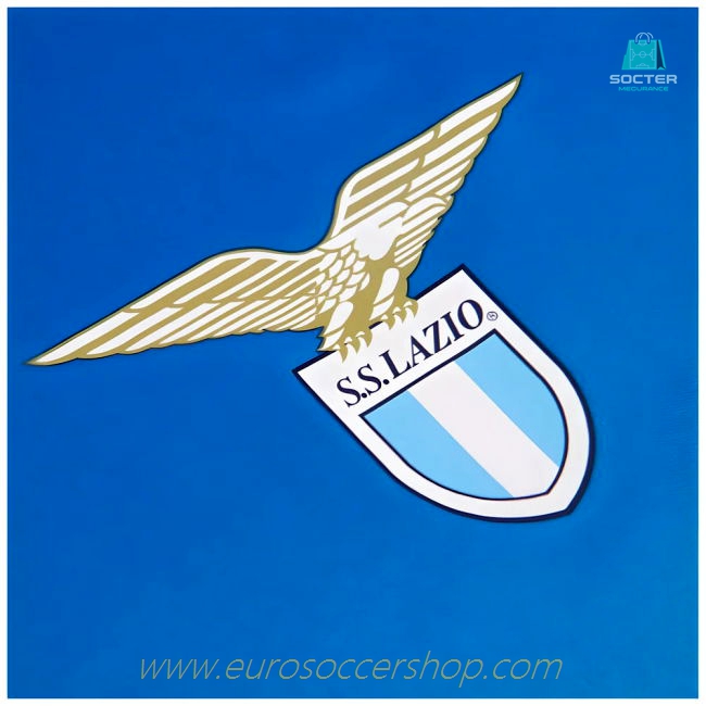 2024-2025 Lazio Graphic Training Shirt (Royal)