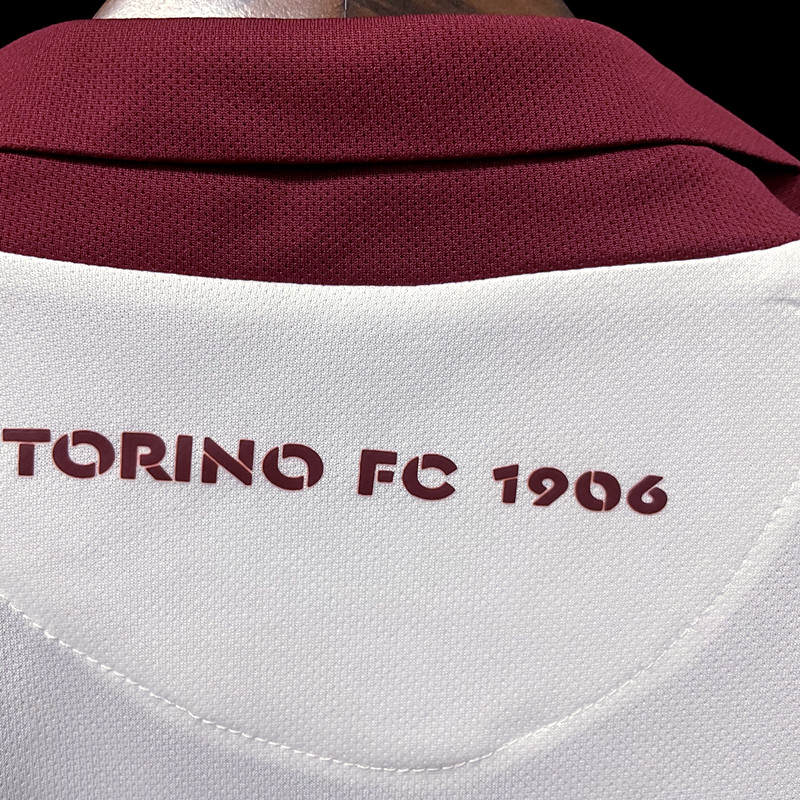 Torino 2223 Away White Soccer Jersey Football Shirt - Official
