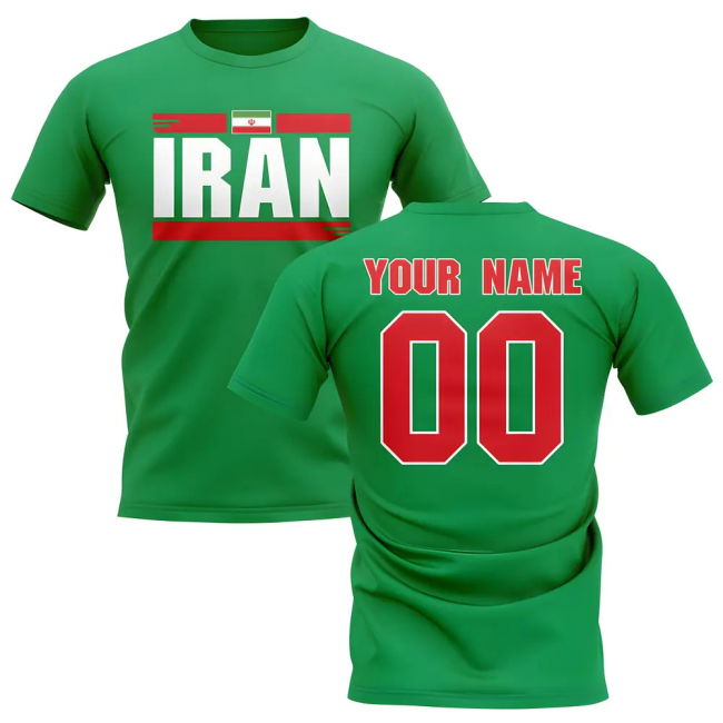 Premium Iran Jersey Personalised