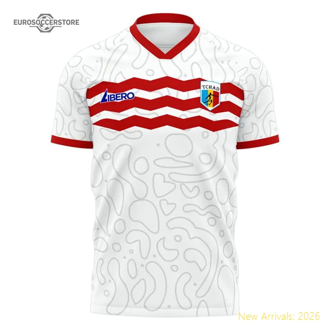 Top Chad Concept 20252026 Away Kit () Drifit Retro Quickdry