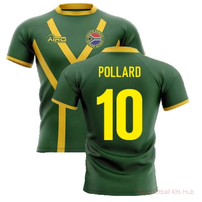 [EFS] 2025/26 South Africa Springboks Flag Rugby Shirt (Pollard 10)