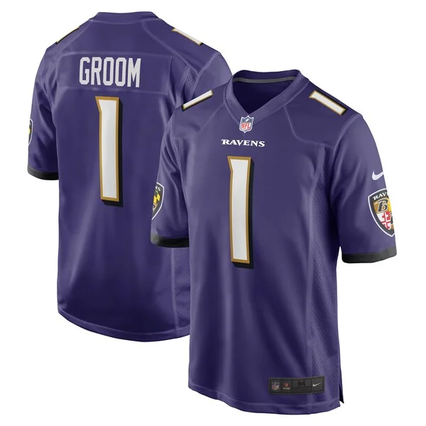 Performance Baltimore Ravens Game Jersey - Premium Purple NFL Fan J...