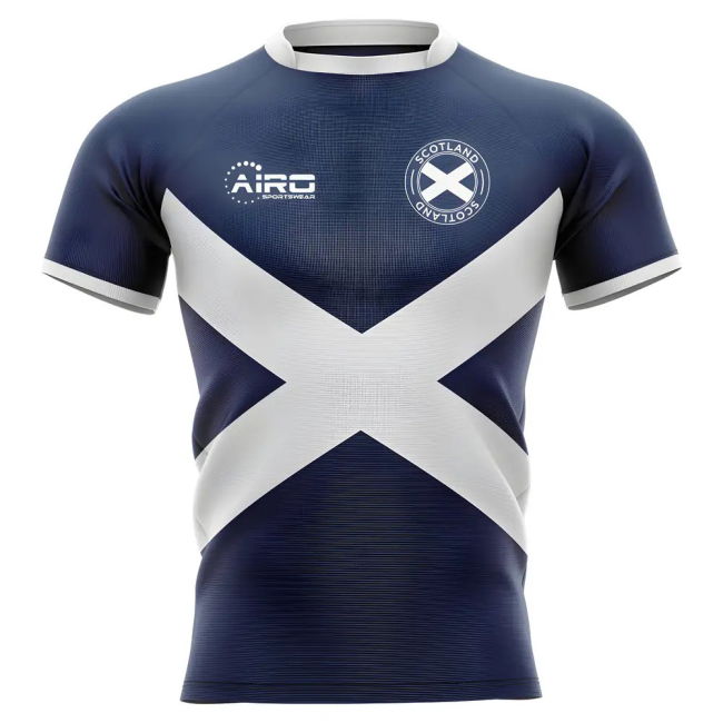 2025-2026 Scotland Flag Concept Rugby Shirt - Baby