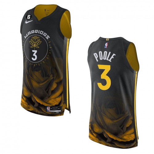 Nike Warriors Black State Warriors #3 Jersey - Economical Quality