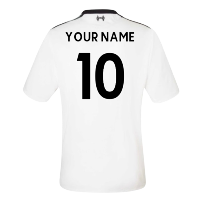 Adult 2017-2018 Liverpool Away Mini Kit (Your Name)