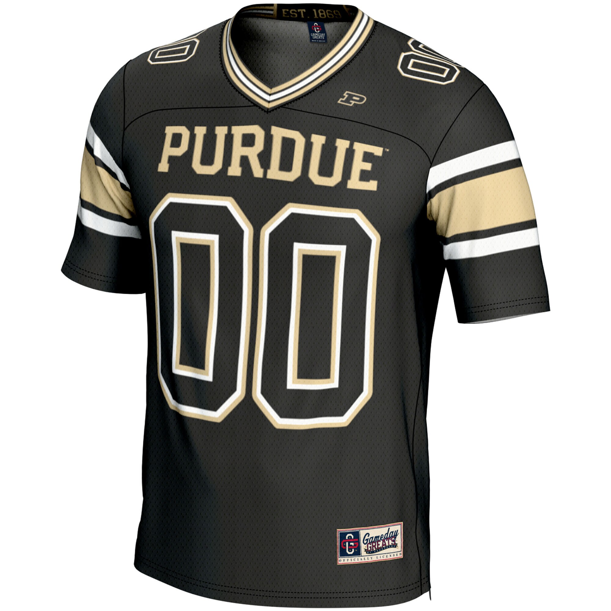 Purdue Boilermakers GameDay Greats NIL Pick-A-Player Football Jersey - Black
