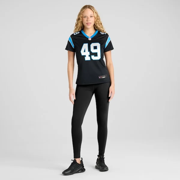 None Jon Rhattigan Game Jersey - Black | NFL Player Jersey | NFL Footb