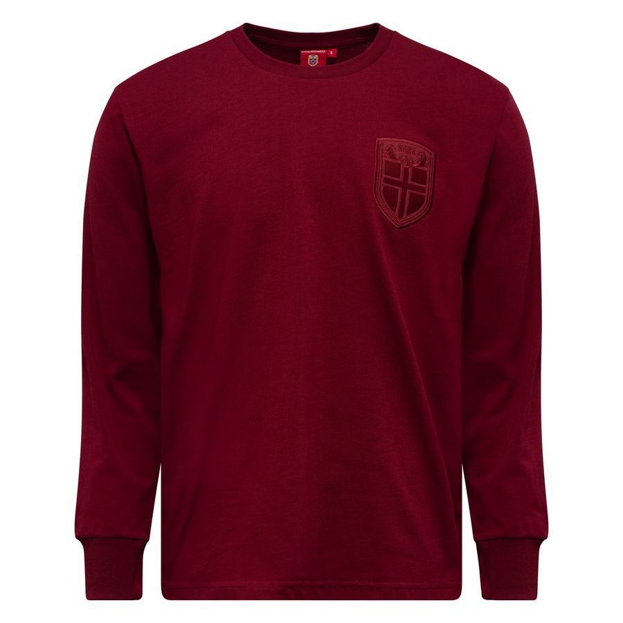 Norway Retro Sweatshirt - Burgundy