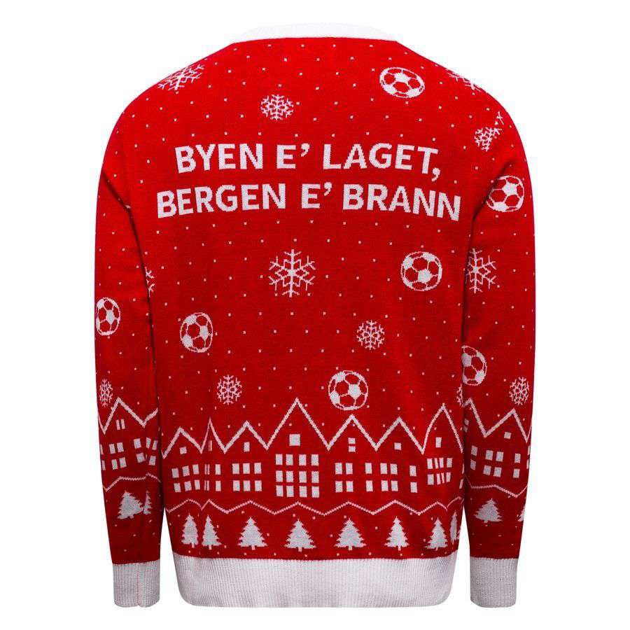 [EFKS] 2025 SK Brann Christmas Jumper Adult Red Jersey