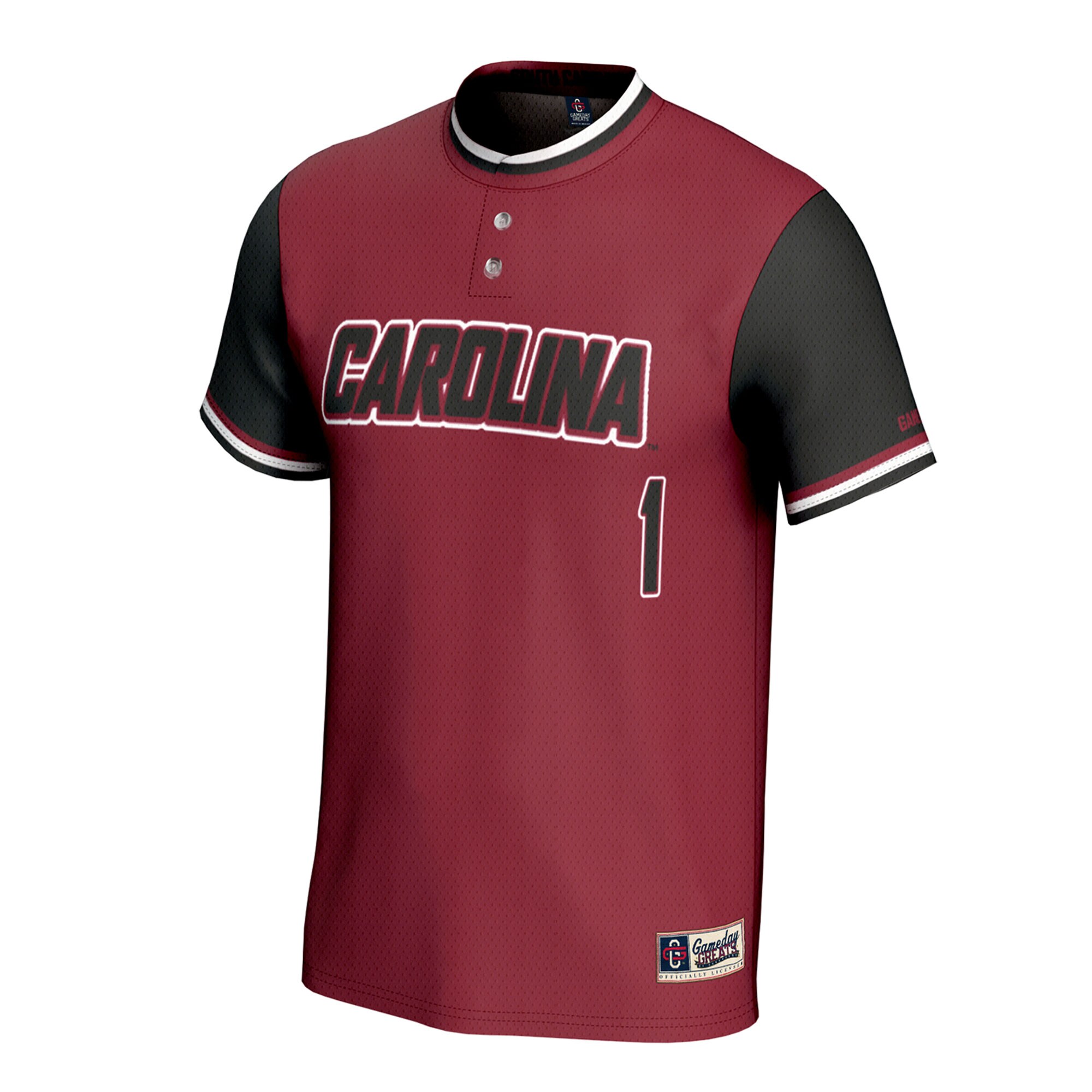 [DDG] South Carolina Gamecocks GameDay Greats Unisex Lightweight Collegiate Softball Fashion Jersey - Garnet