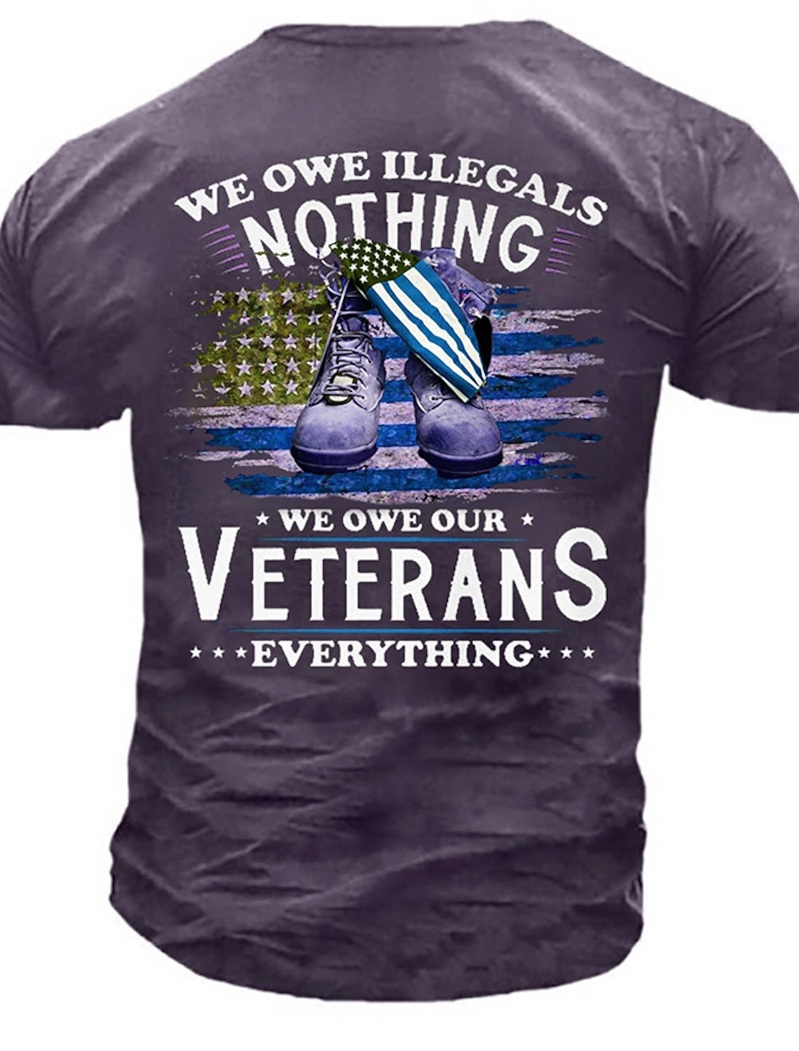 4th of July 2026 250th Memorial Day Men's Patriotic Retro Patriot Graphic 3D Print National Flag Veteran Crew Neck Short Sleeve T-Shirt