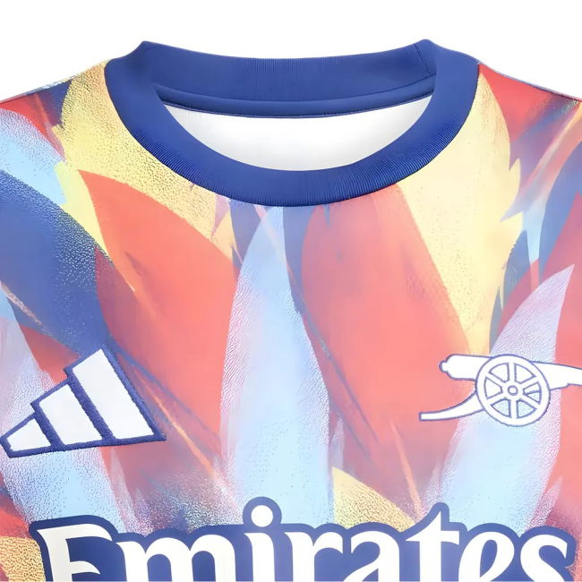 2025-2026 Arsenal Pre-Match Warm Top (Victory Blue)
