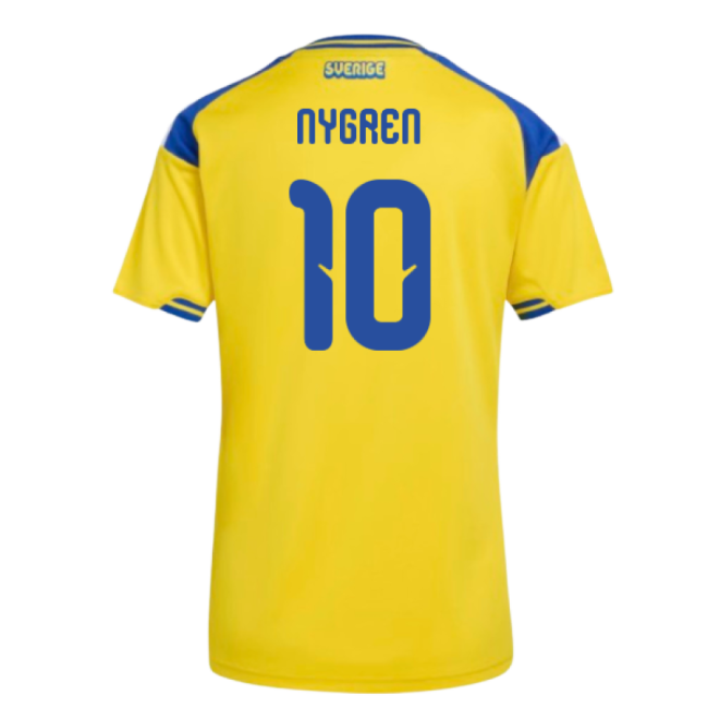 Licensed Copy Sweden Home Replica Jersey for Womens