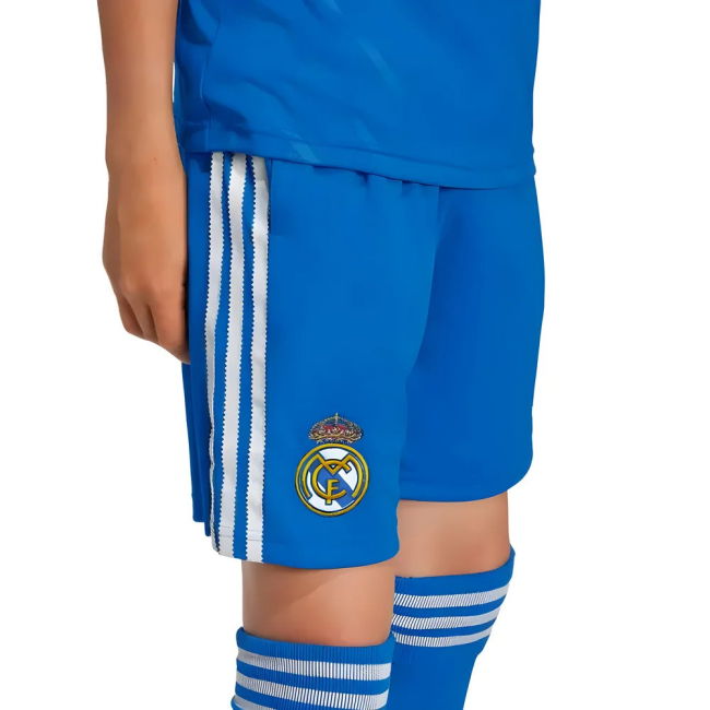 Kids New Performance Real Madrid Third Football Shirt