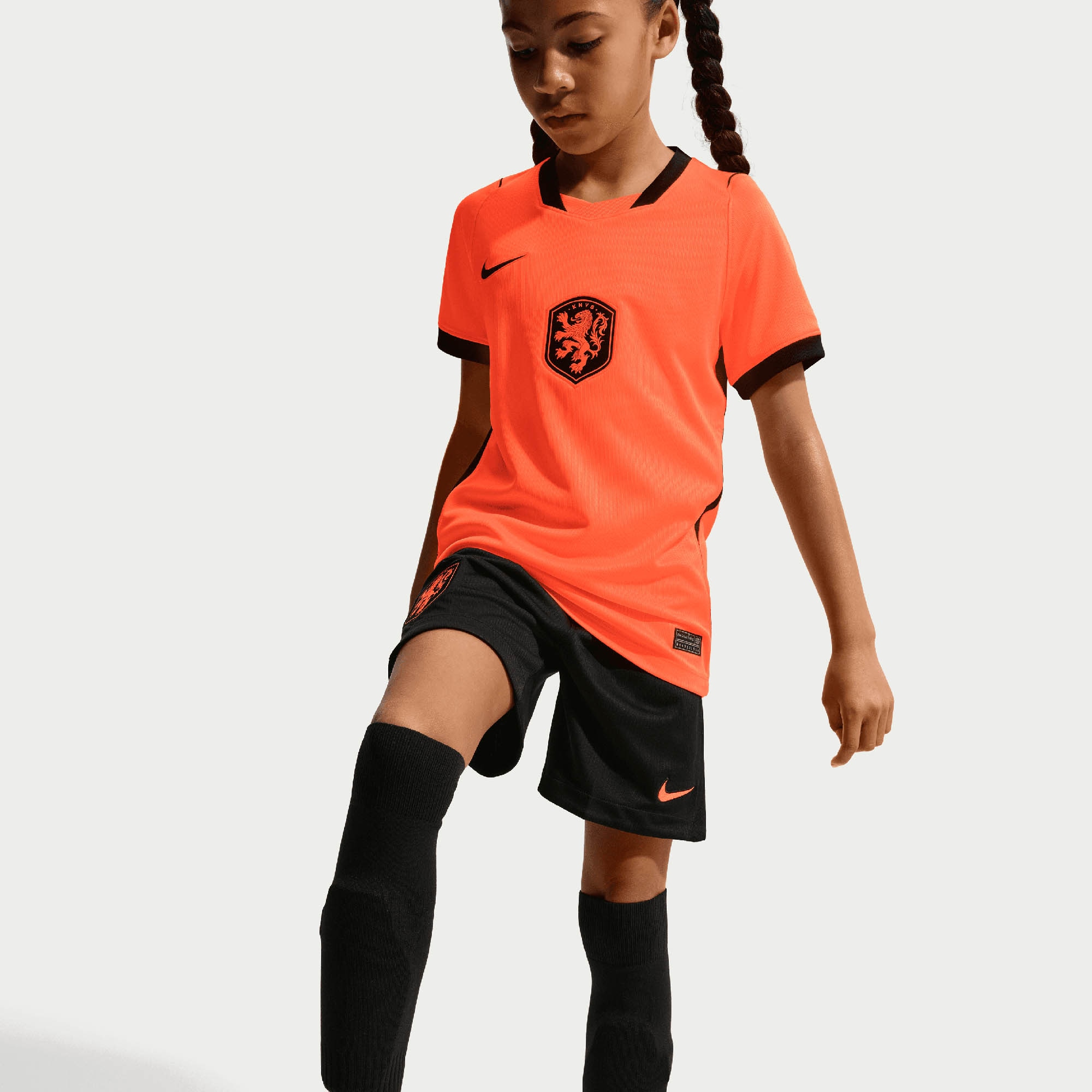 [ESK] Netherlands National Team Youth 2026 Home Stadium Replica Jersey - Orange