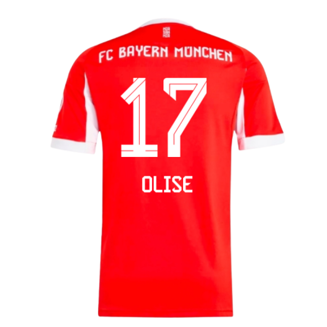 Olise 17 Bayern Munich A Team Top Tier Home Pro Shirt (1)