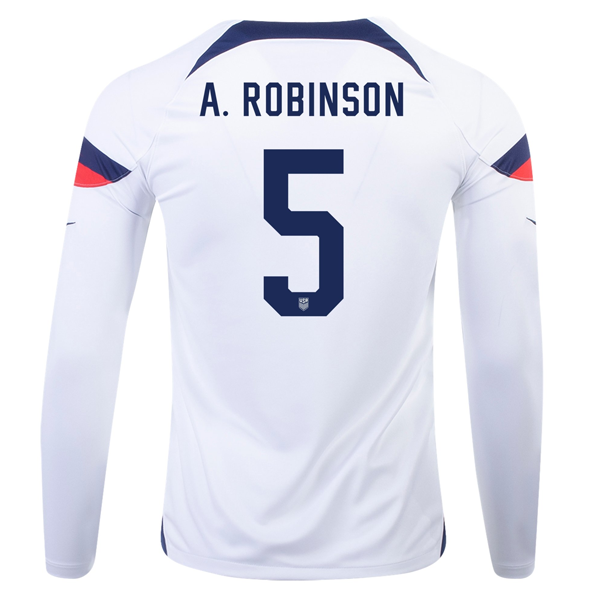 USA 2022-2023 Home Football Jersey –  Fan Version S