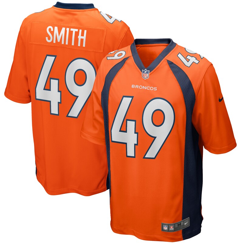 None Dennis Smith DEN Broncos Dynamic Genuine Jersey Football Apparel