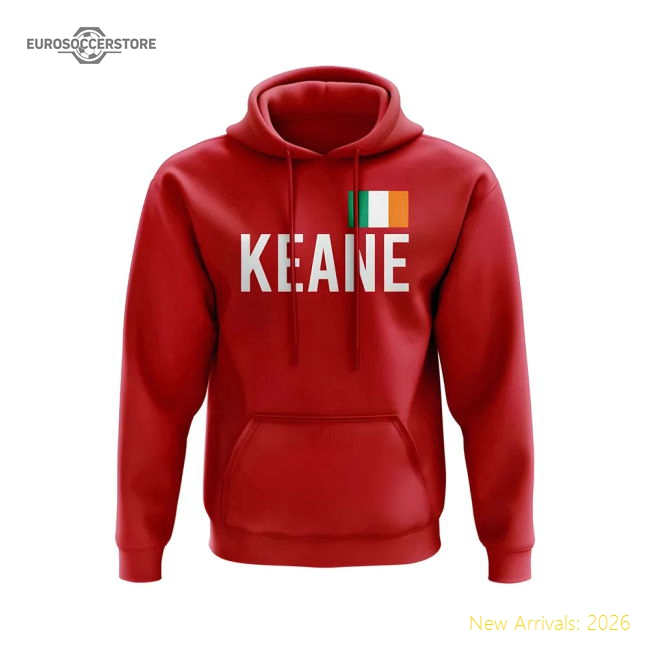 Roy Keane Ireland Hoody (Red)