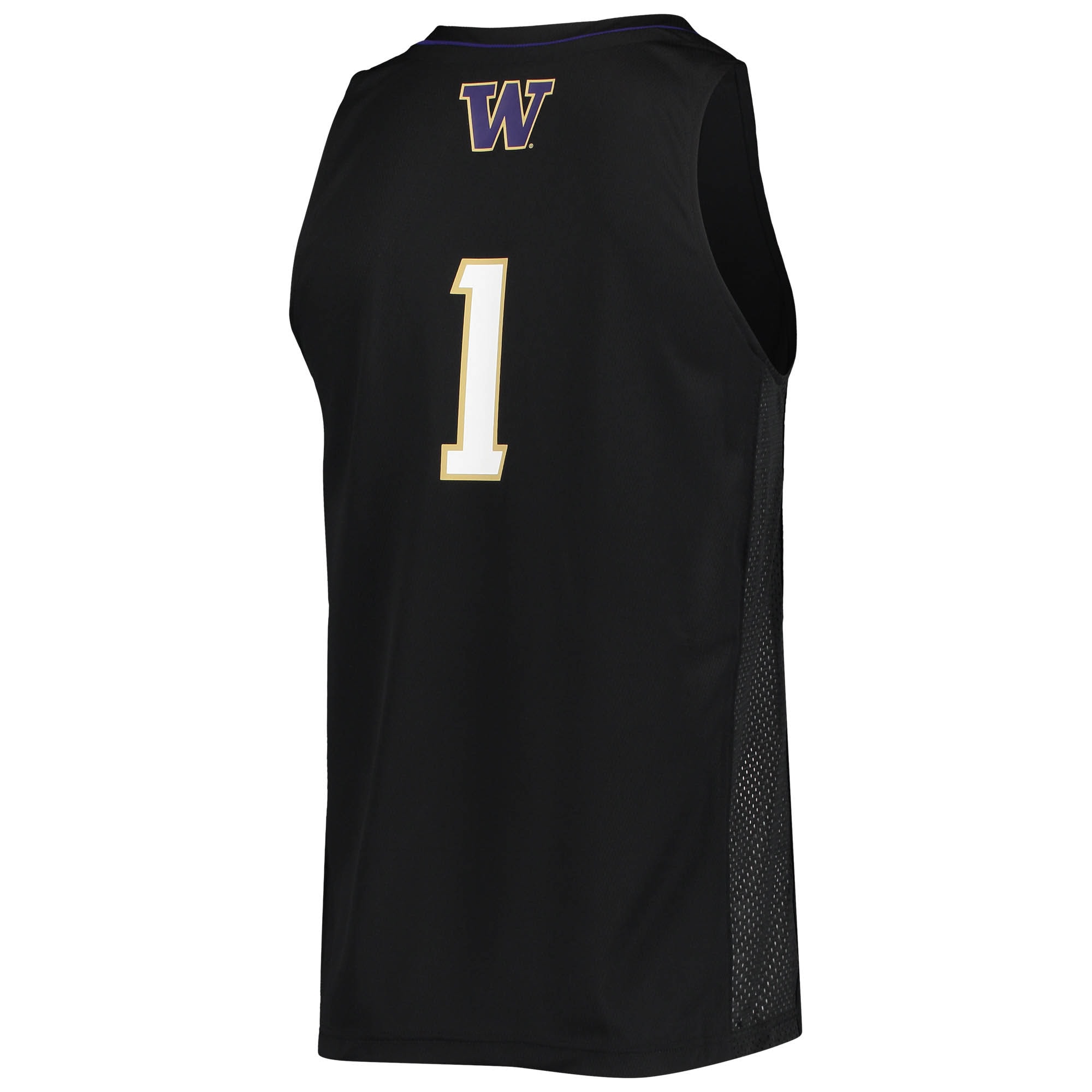 [NJP] Washington Huskies Swingman Basketball Jersey - Black