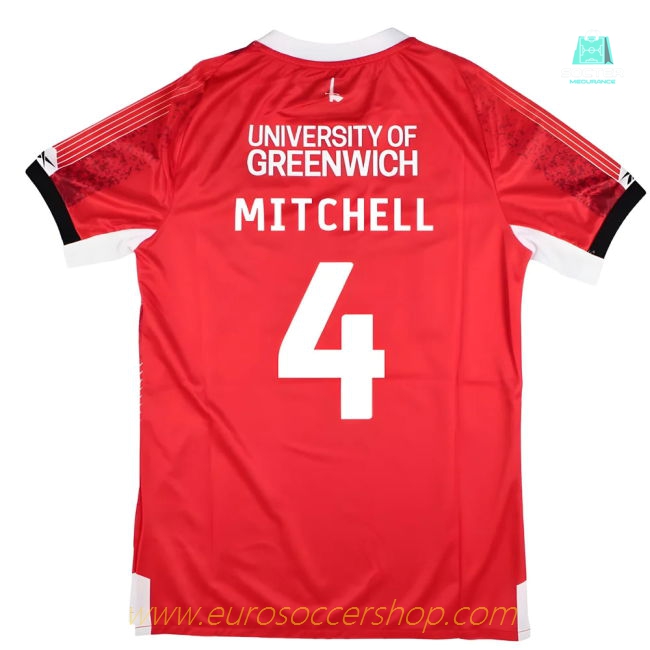 2025-2026 Charlton Athletic Home Shirt - Kids (Mitchell 4)
