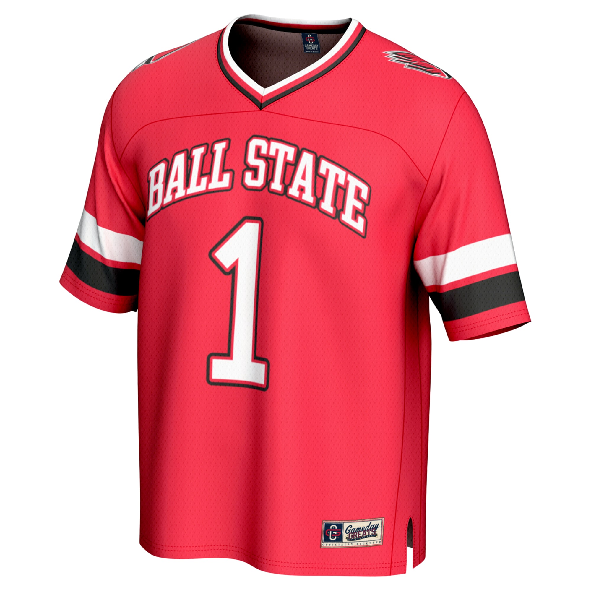 #1 Ball State Cardinals GameDay Greats Youth Lightweight Collegiate Football Fashion 2026/2027 Football Jersey - Cardinal