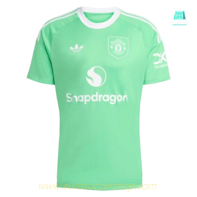 2025-2026 Man Utd Third Goalkeeper Shirt (Green) (Van Der Sar 1)