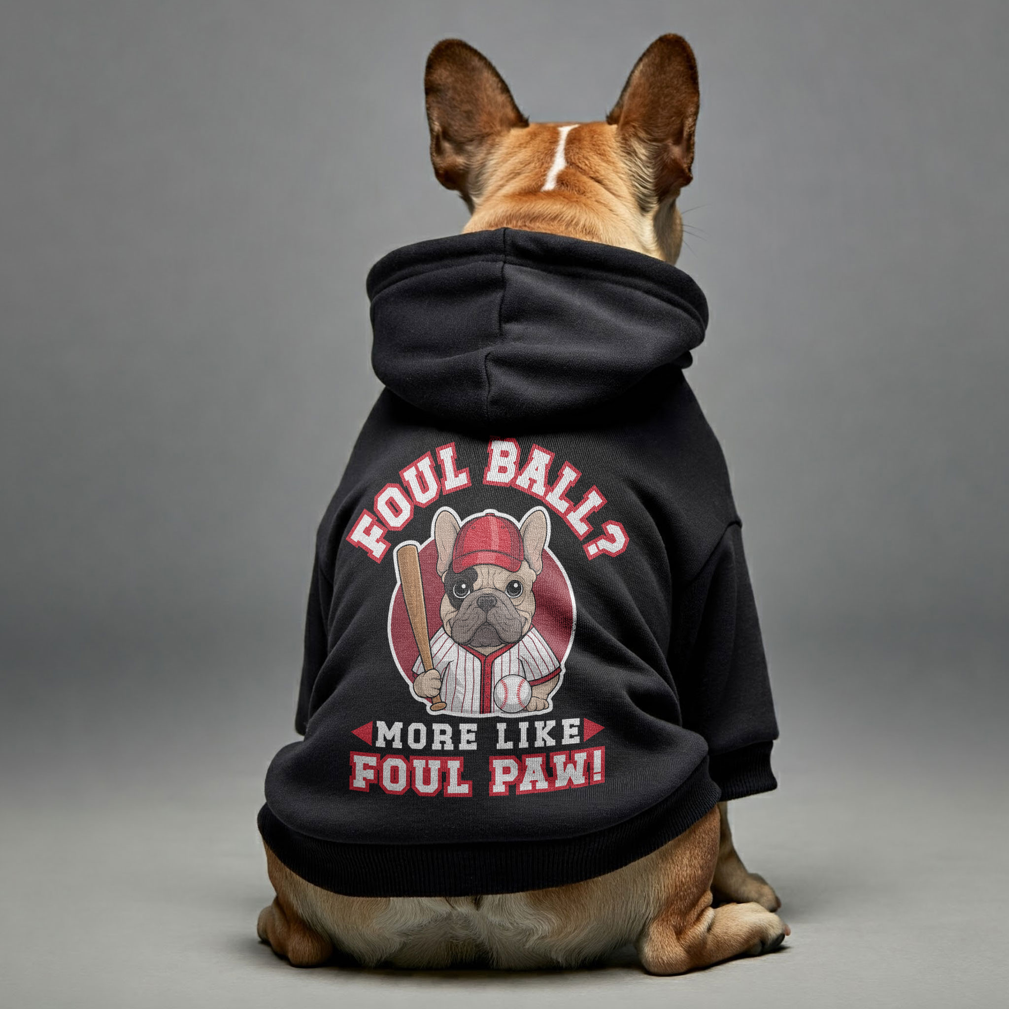 French Bulldog Foul Ball? More Like Foul Paw! Personalized French