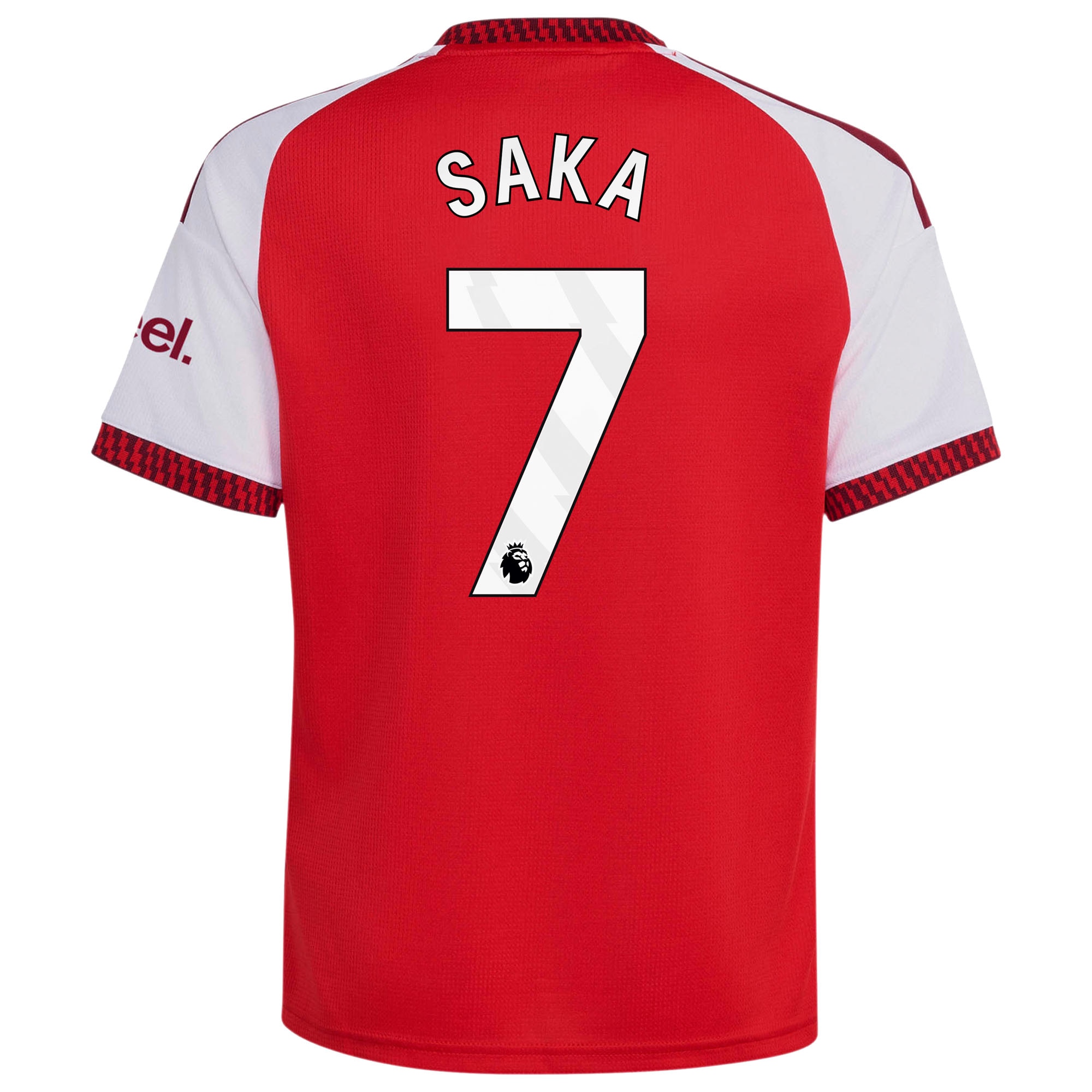 [SJH] Bukayo Saka #7 Arsenal Youth 2026/27 Home Replica Jersey - Red
