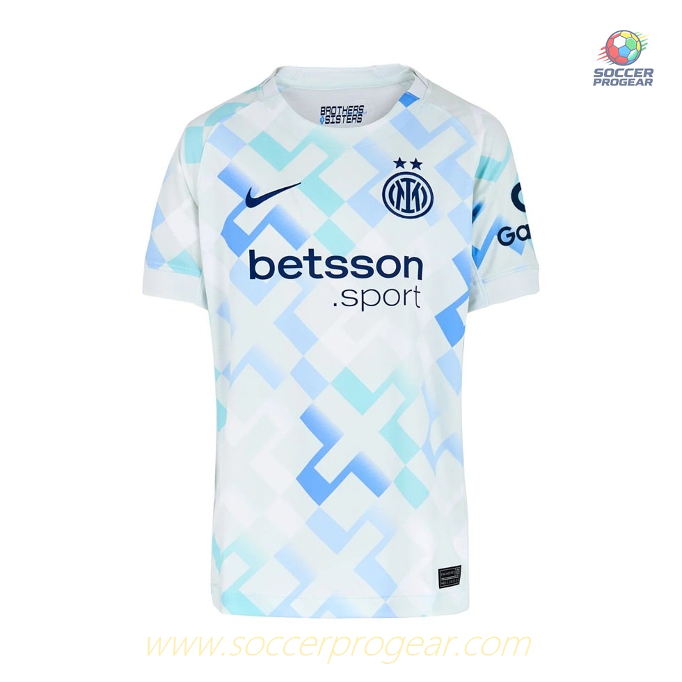 Inter Milan Children's Editionren's Football Kit Away Team Soccer Jersey 2025/26 Collection