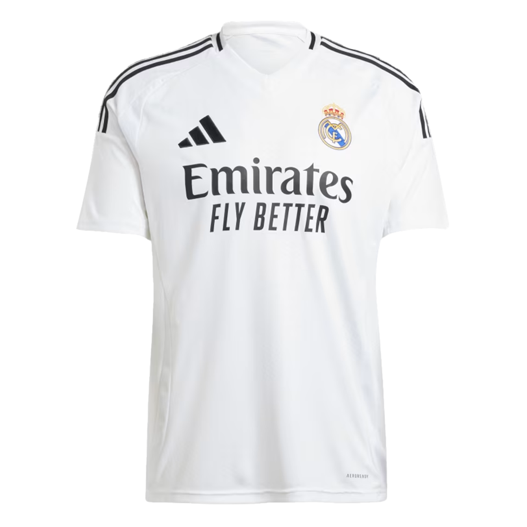 Mbapp¨¦ #9 Real Madrid Home  Soccer Jersey 2024/25 Authentic Kit