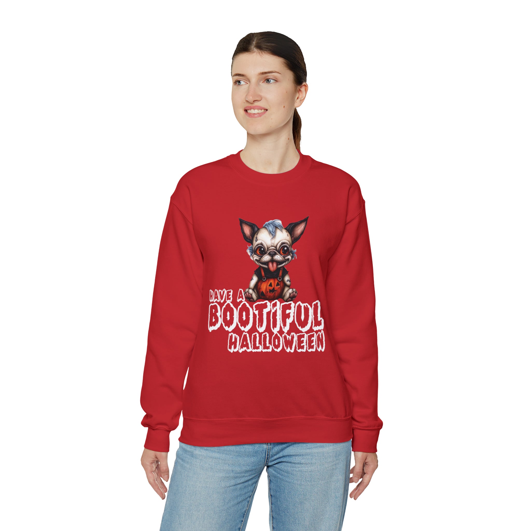 Bootiful - Dog Owner Halloween Unisex Sweatshirt Indoor Comfort