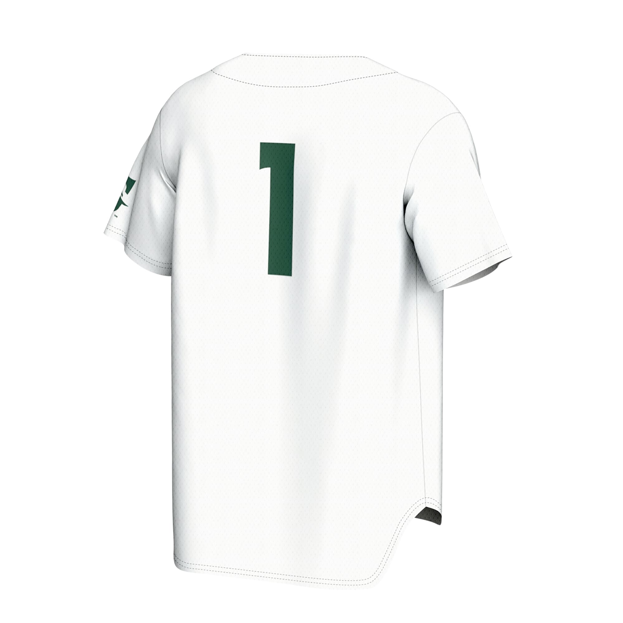 [NJP] Stetson Hatters GameDay Greats Youth Lightweight Baseball Fashion Jersey - White