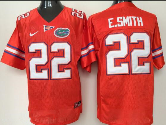 alternate jersey Men's None Emmitt Smith #22 Orange 2024 Football