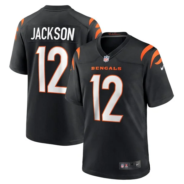 None Shedrick Jackson Game Jersey - Black | NFL Player Jersey