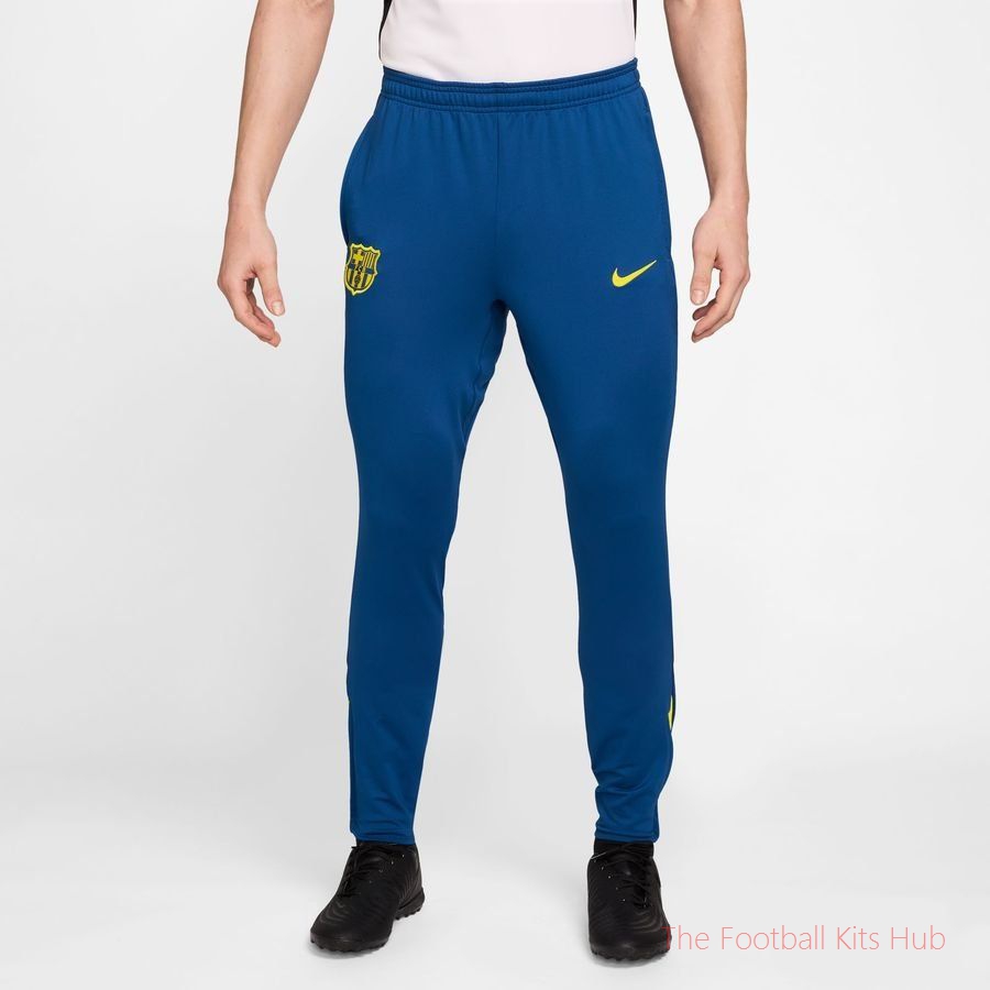 Barcelona Training Trousers Dri-FIT Strike KPZ - Gym Blue/Opti Yellow