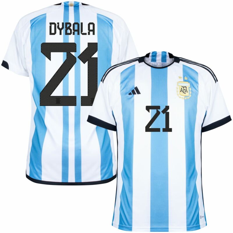 ARGENTINA Fan Edition WORLD CUP 2022 HOME JERSEY DYBALA