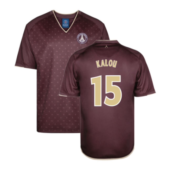 Psg Legacy Kalou Away Jersey Stretchy Flexible Soft Uv-protective