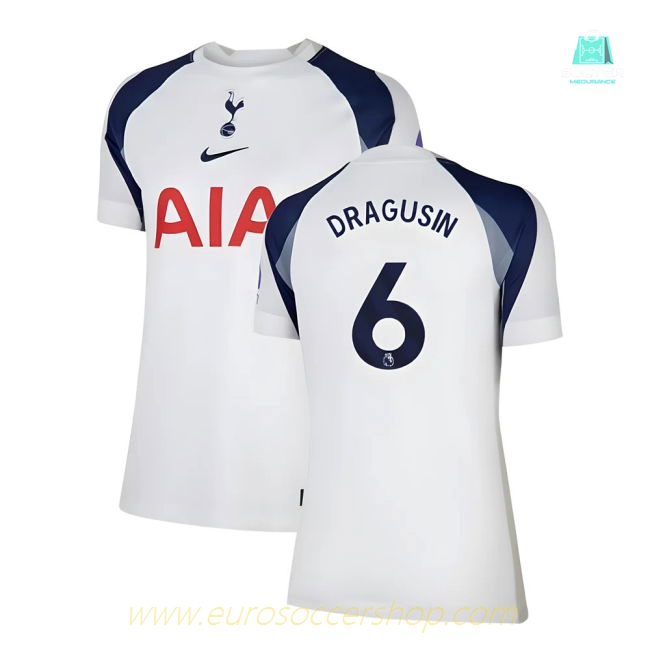 2025-2026 Tottenham Home Shirt (Womens) (Dragusin 6)