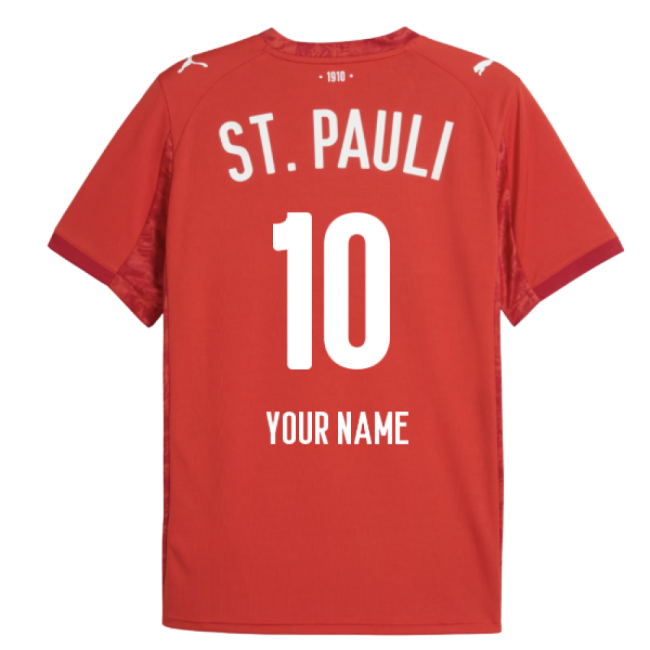 Popular Match-Day 2025-2026 St Pauli Fourth Shirt (Your Name)