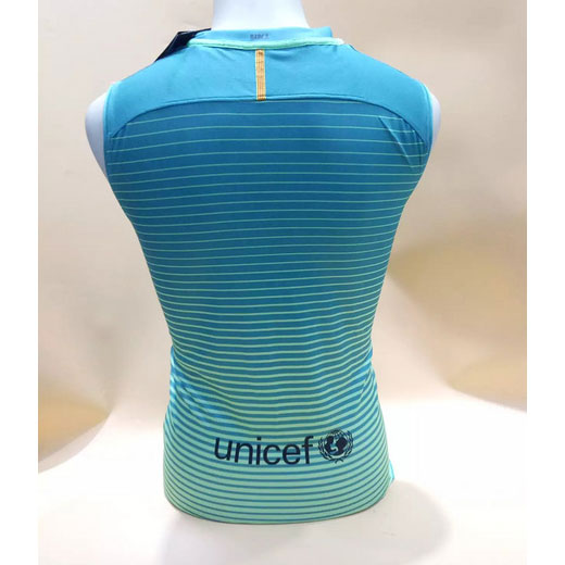 Barcelona Green 201617 Vest Soccer Jersey Shirt - Official Replica