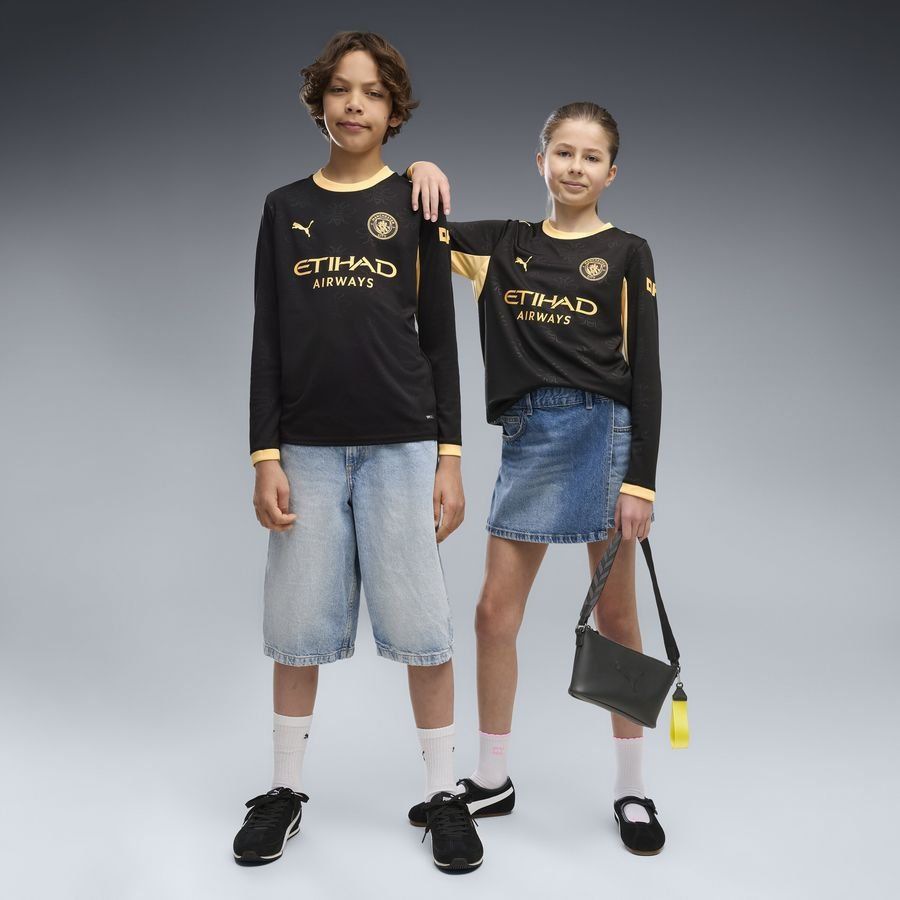 [LK] Manchester City Long Sleeves PRE ORDER Away Kids Apparel 2026/27