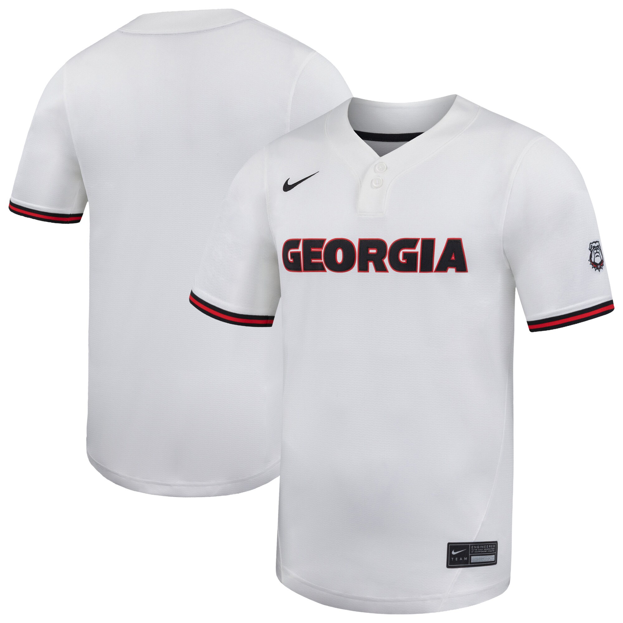 [NJP] Georgia Bulldogs Unisex Limited Softball Jersey - White