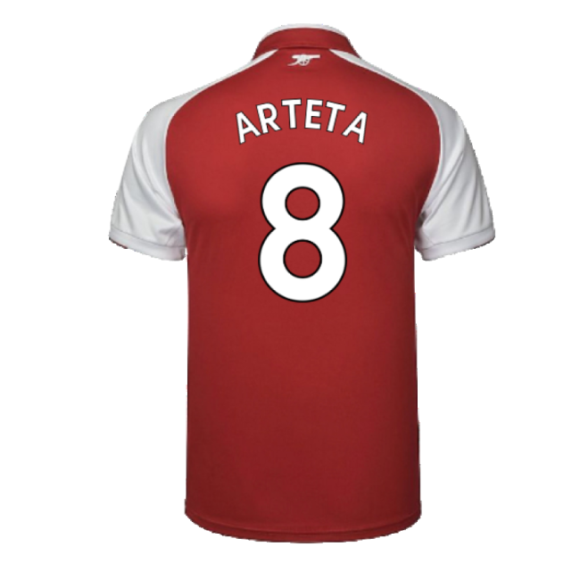 Arsenal 17/18 Home Football Shirt Adult Size XS ((Excellent) XS) (Arteta 8)