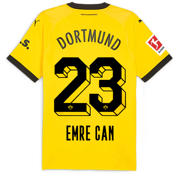Borussia Dortmund Can 2023-2024 Bun Home Jersey – Authentic Shirt