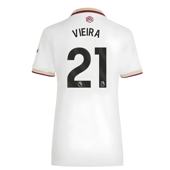 High Performance Arsenal Vieira #21 Modern Style Intense Football Kit