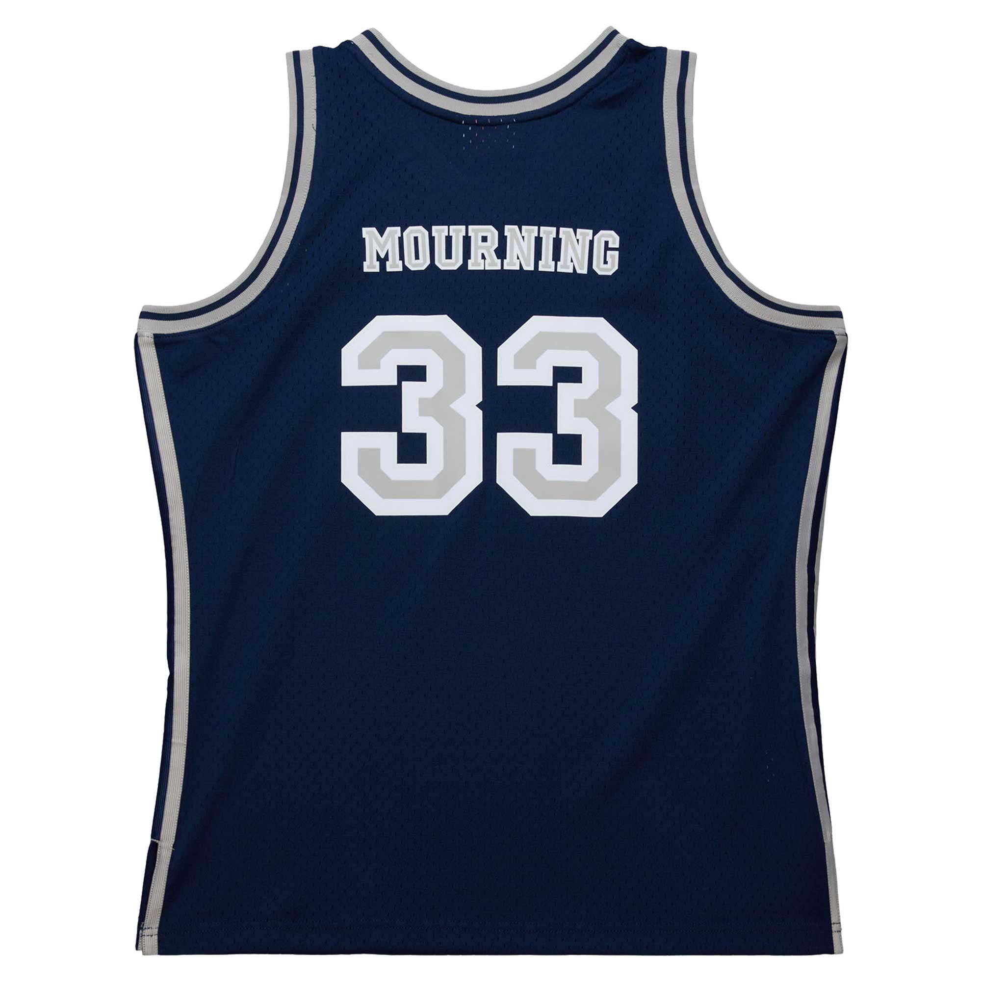 [NJP] Alonzo Mourning Georgetown Hoyas 1991/92 Swingman Player Jersey - Navy