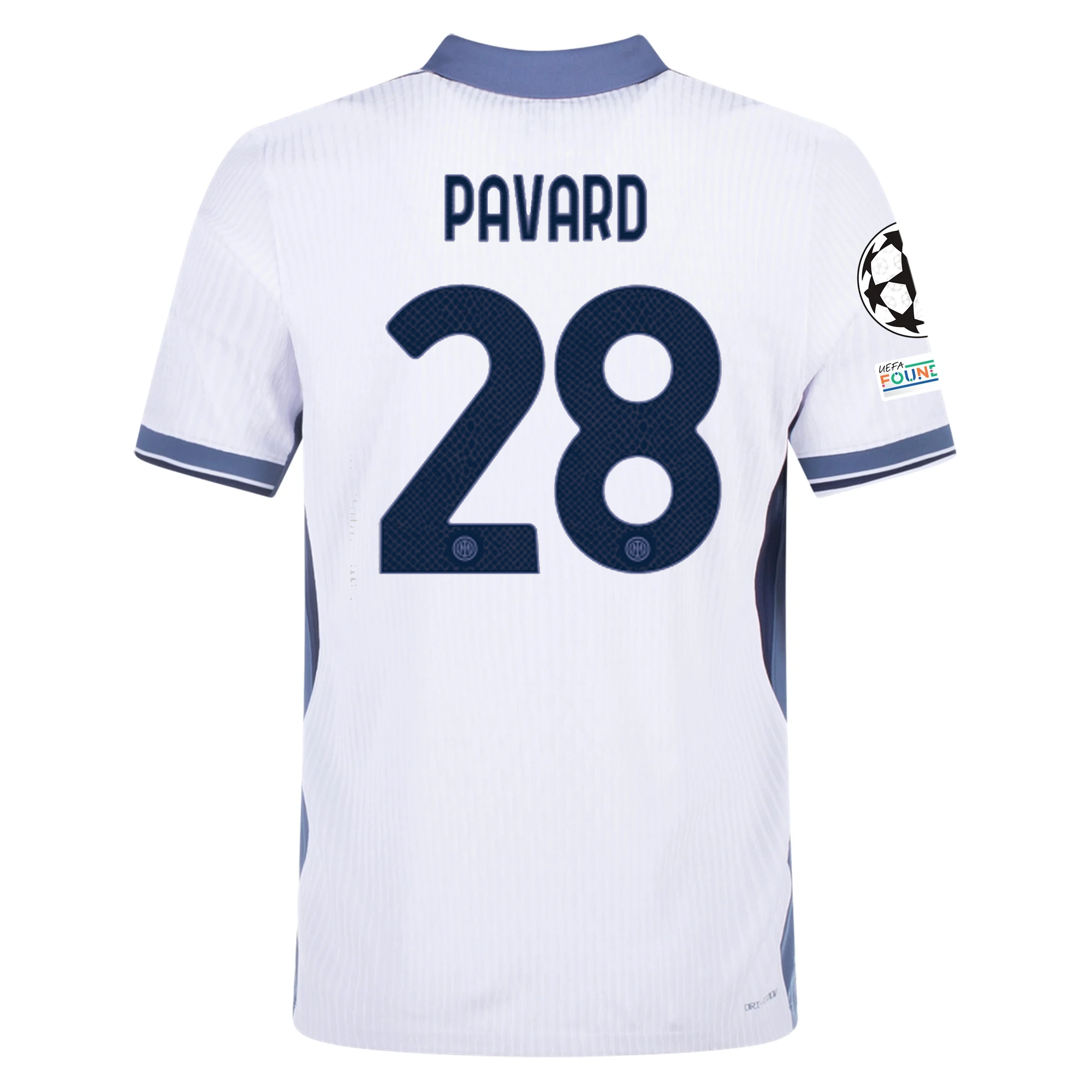 Inter Milan Pavard 2024-2025 UCL Away Jersey – Authentic Shirt