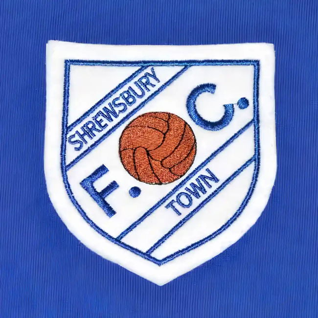 Licensed Shrewsbury Town 1965-1968 Retro Football Shirt