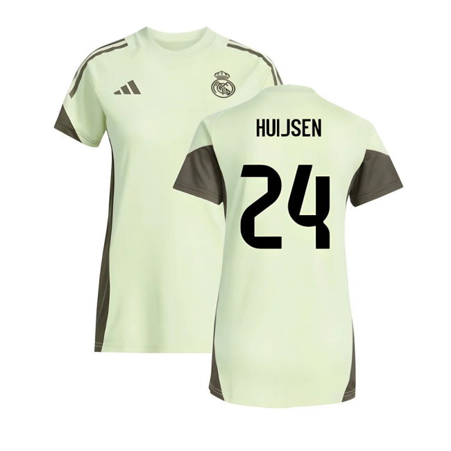 2025-2026 Real Madrid Training Jersey (Almost Lime) - Womens (Huijs...